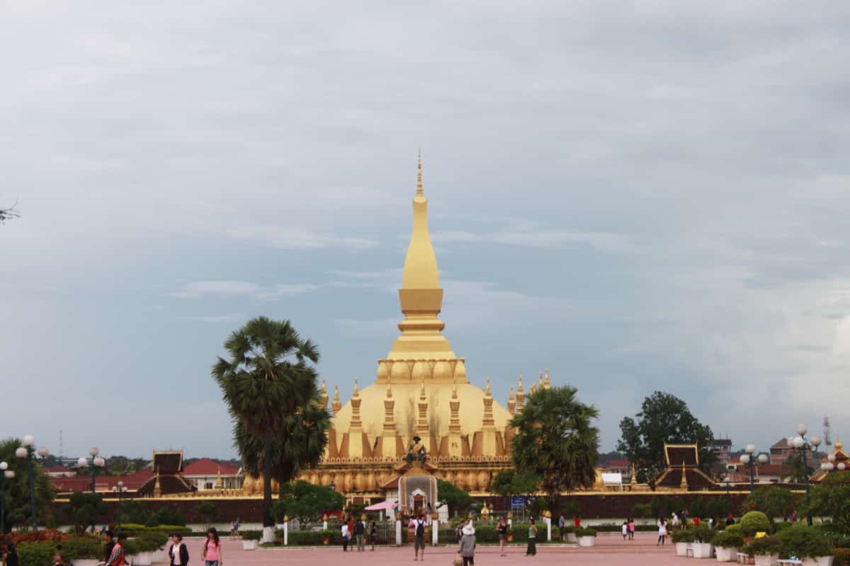 Vientiane Laos Pha That Luang (Grand Stupa)