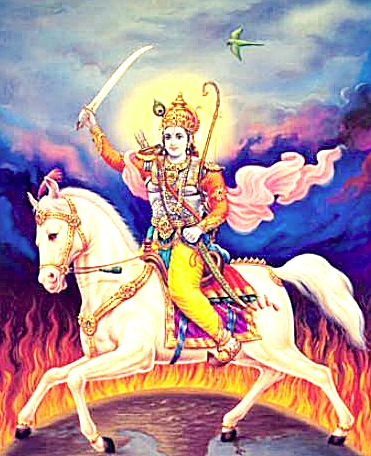 Kalki Vishnu Préservateur Avatars Krishna Rama