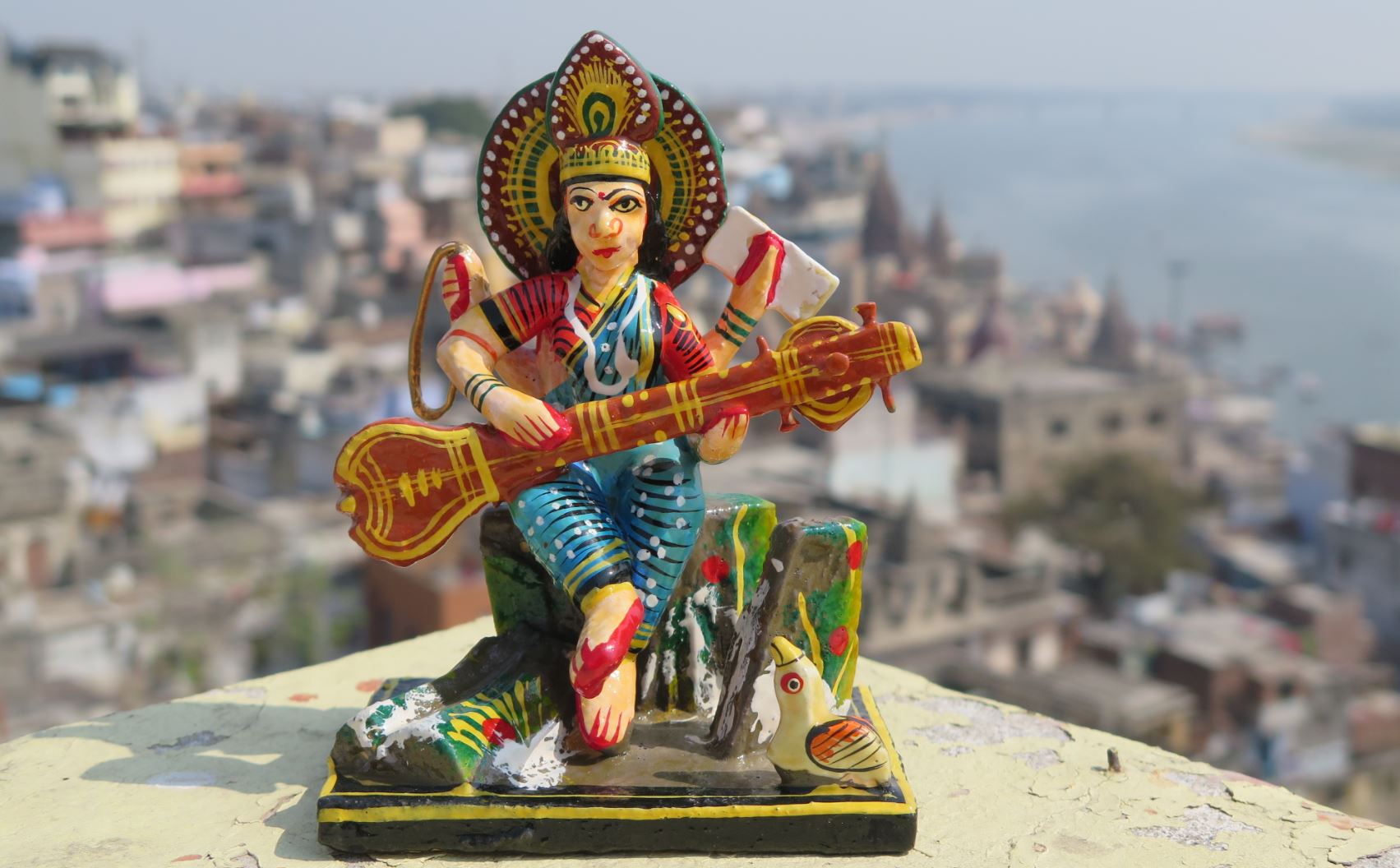 saraswati statue inde achat pas cher