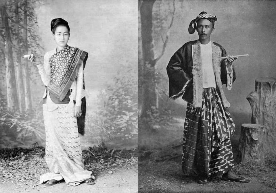 Longyi Costume National Birmanie Mes Indes Galantes