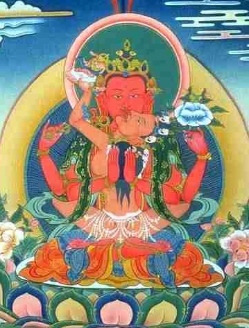 Amitabha Yab-Yum Protecteur