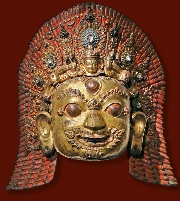 masque bhairava musée guimet