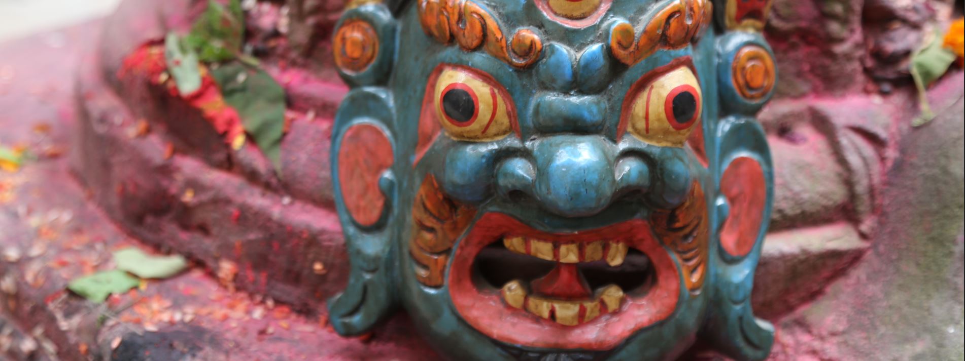 masque dieu  bhairava shiva Népal
