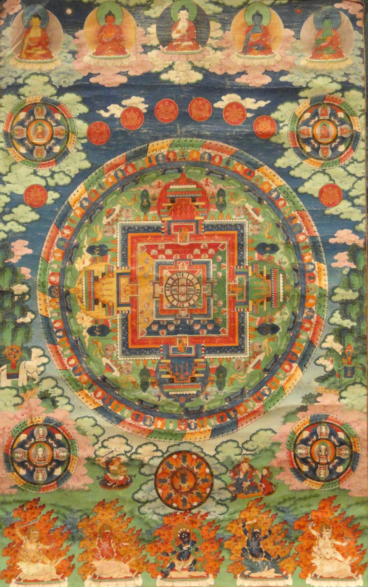 Jina - Mandala - Dhyani Bouddha