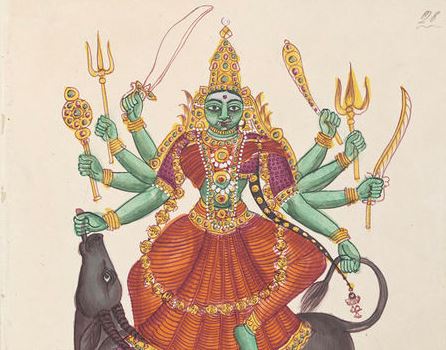 Durga - mahishasuramardini - khadga