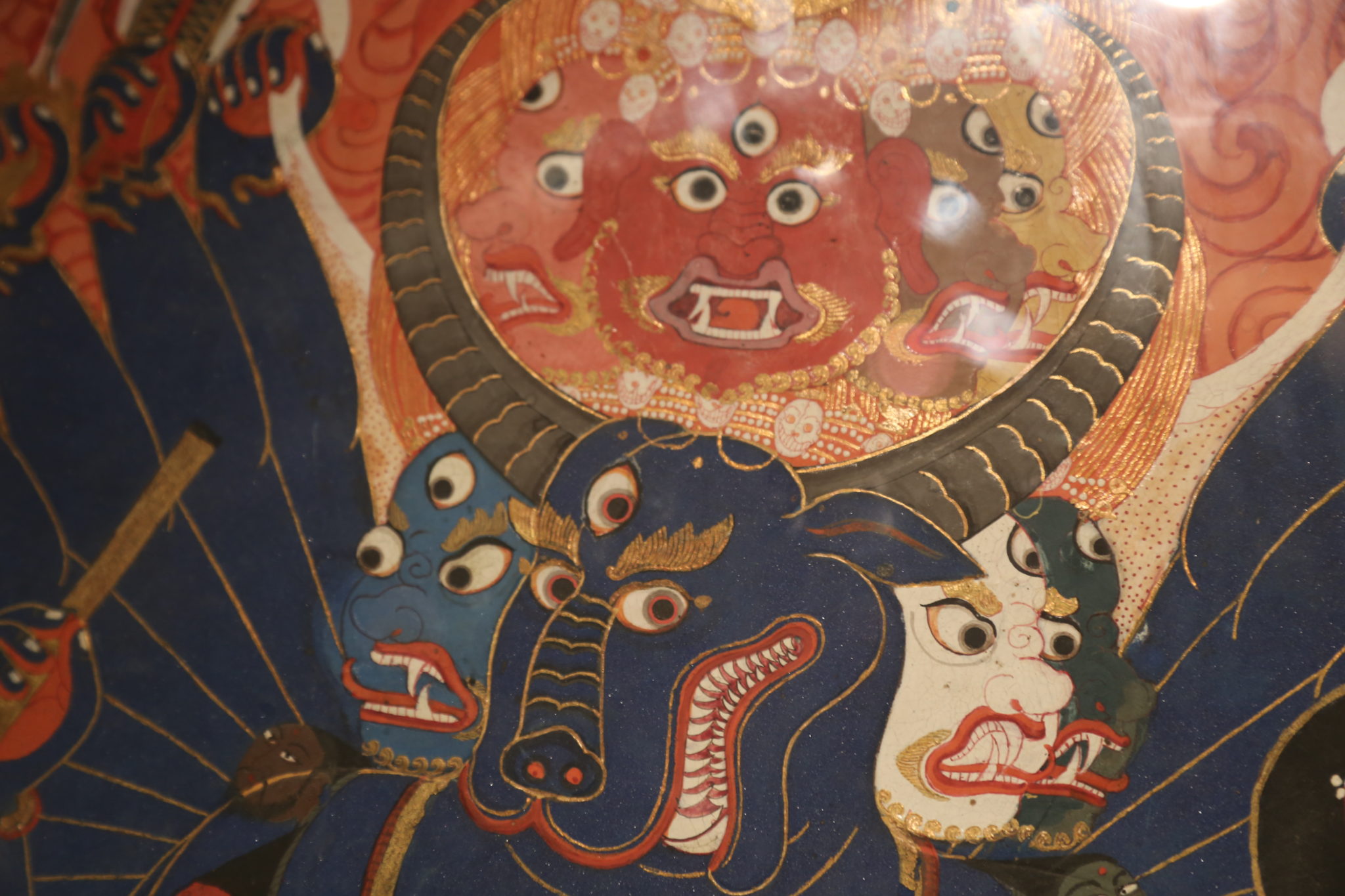 yama tibet peinture 