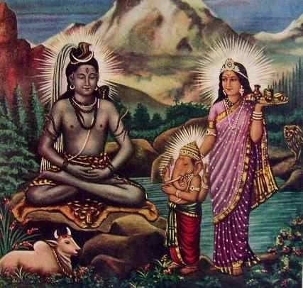 Shiva  Parvati  Ganesh