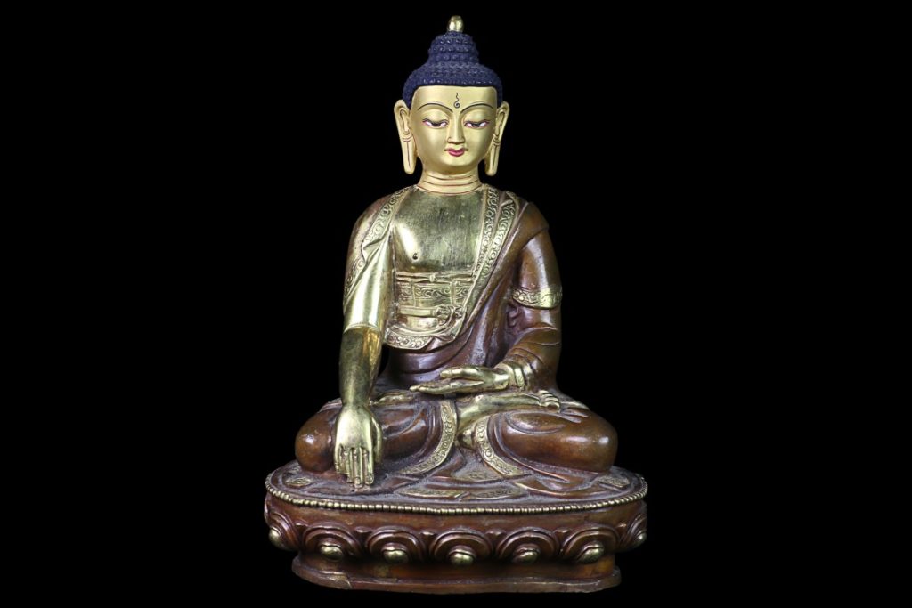 Bouddha - Bhumisparsa Mudra - Mes Indes Galantes