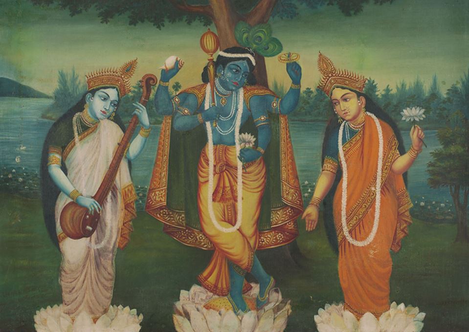 Krishna avatars Vishnu Mes Indes Galantes