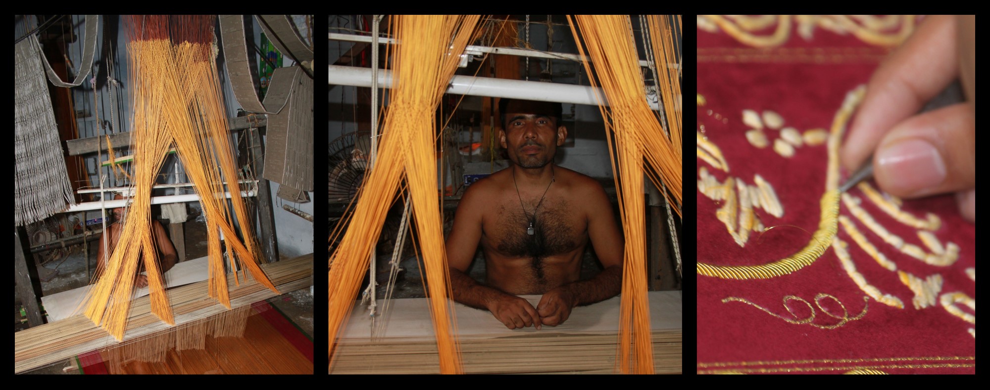fabrication sari 