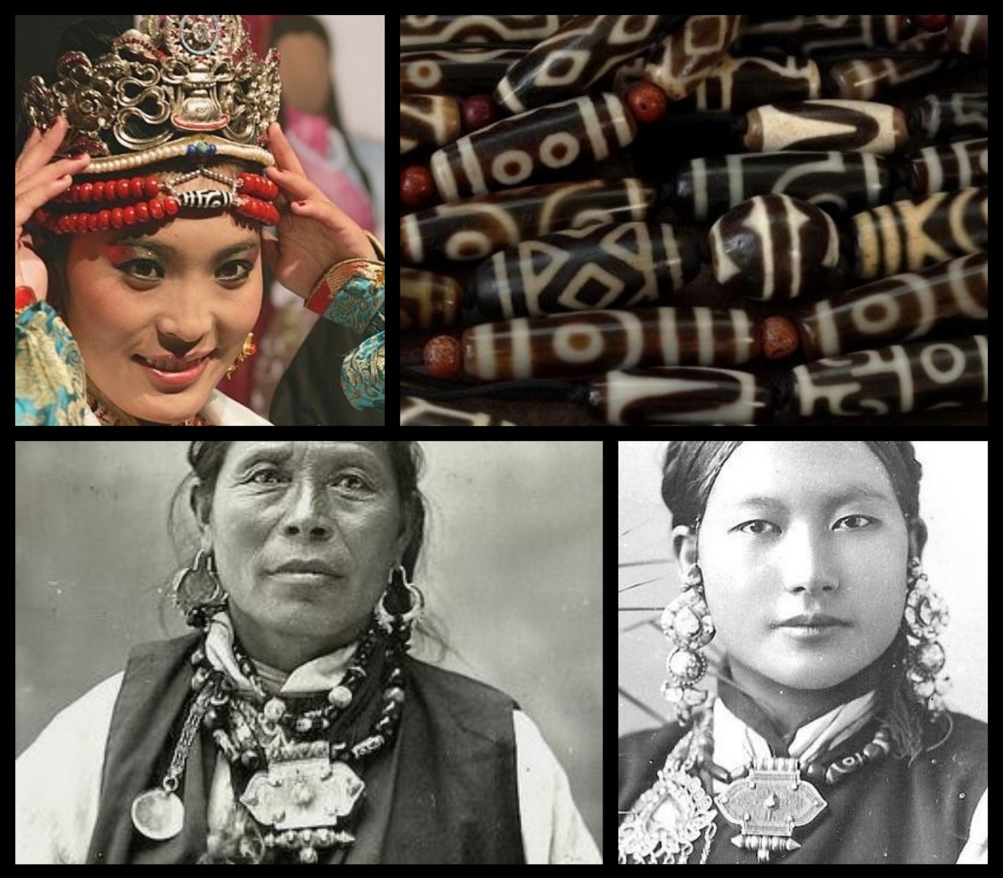 dzi tibet origine histoire