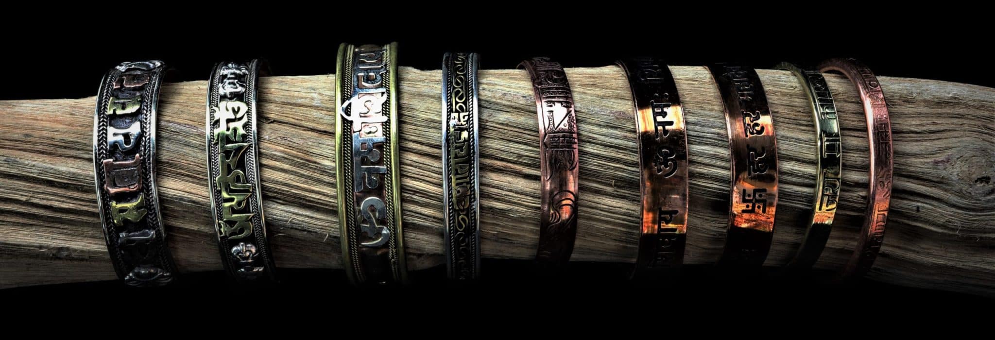 bracelet ayurvédique tibétain mantra
