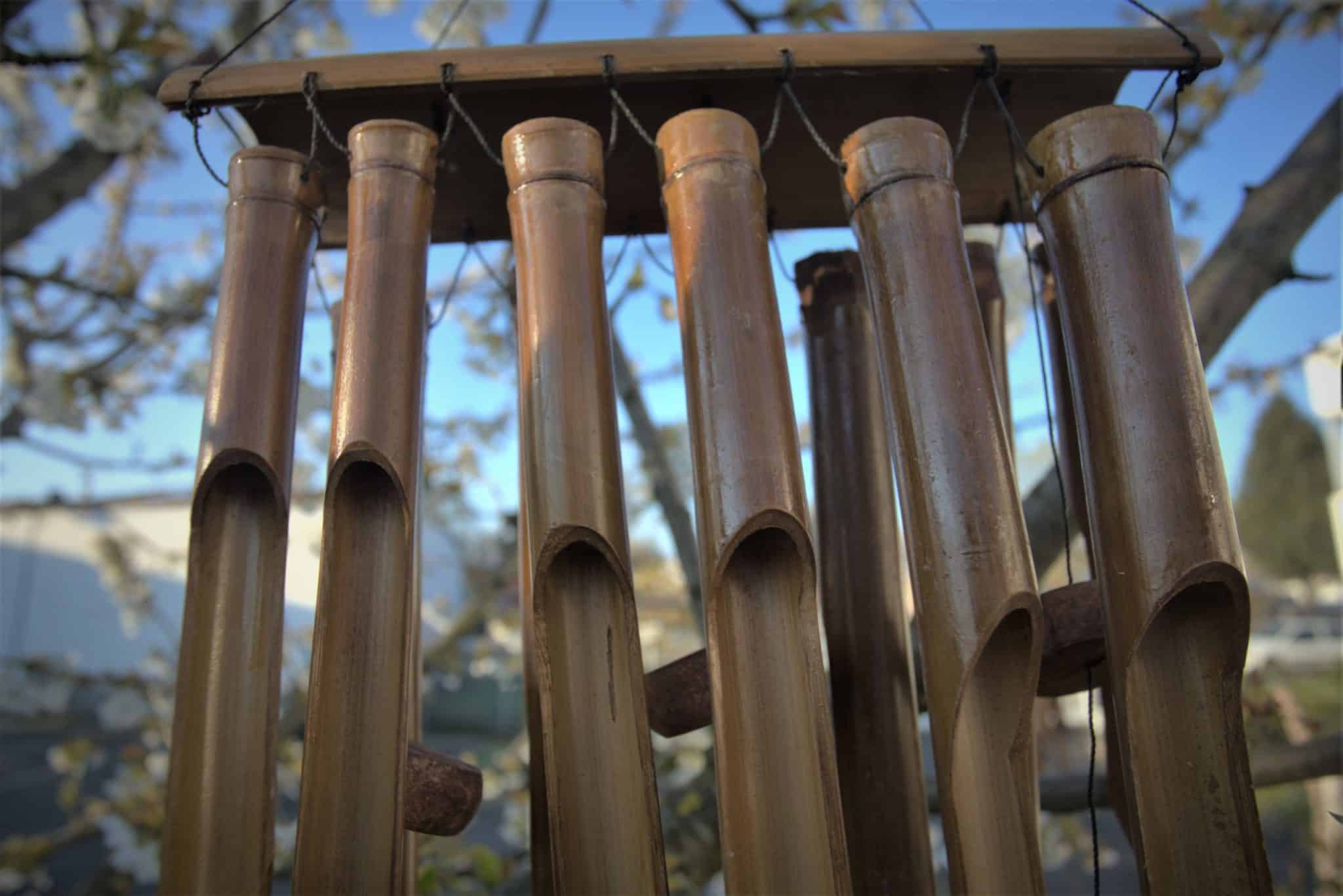 carillon à vent bambou