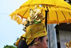 Tedung, l’Ombrelle Balinaise