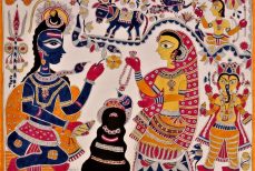 Peinture indienne de Madhubani, l’art naïf